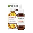 Garnier Vitamin C Night Serum Against Dark Spots, For All Skin, Face Serum with Niacinamide and Salicylic Acid, Anti-Dark Spot Serum, SkinActive, 1 x 30 ml