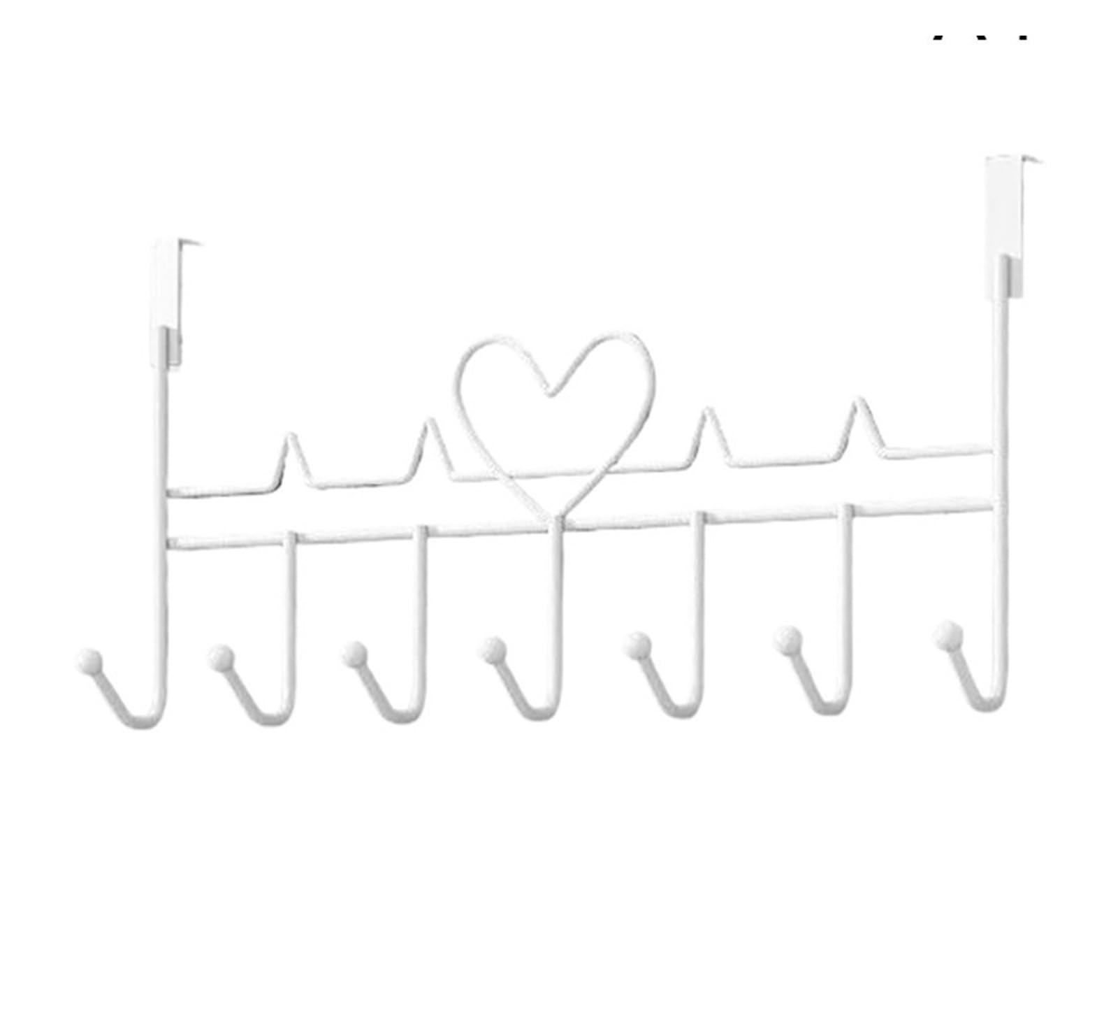 Weqyfdc 28.5*38.5Cm A6 Over The Door Hook Door Behind Hook Storage
