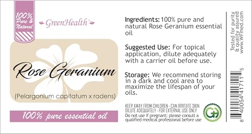 Aceite esencial de geranio rosa 118 ml miniatura 4