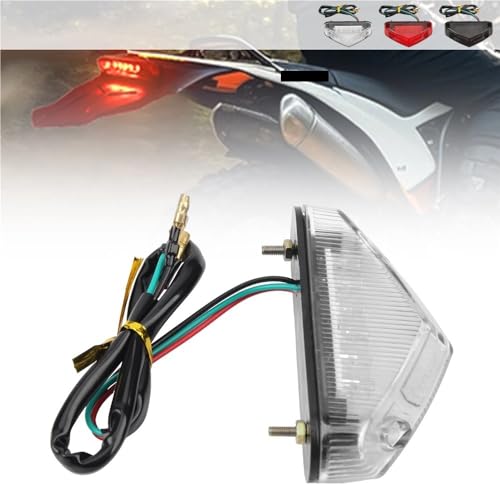 Freno luces trasero moto con señal de giro integrada para scoot 5