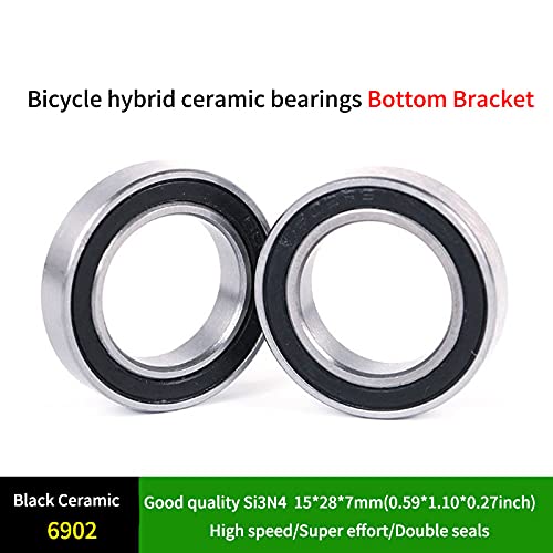 Szblaze High Speed Hybrid Ceramic Bicycle Hub Bearings For Bike Hub (Pack Of 2 Pcs) Suitable For Mtb Mountain Bike Road Bicycle (6803) #TOP1