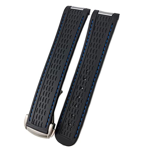 Bracelet montre 20mm silicone idéal pour le sport et l'été sur Aqua Terra 8900