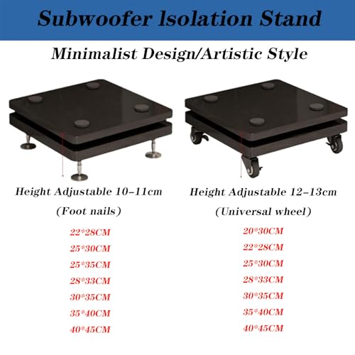 Soporte para altavoz con ruedas ideal para configurar tu cine en casa y conciertos 3