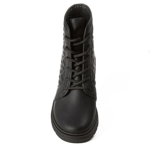 Bota Coturno Feminina Dakota Salto Baixo Tratorado Moda G9575 (Preto, BR, Adulto, Numérico, 35)