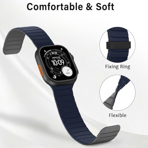 HITZEE Magnetic Band Compatible with Apple Watch 49/46/45/44/42mm — 사진 6