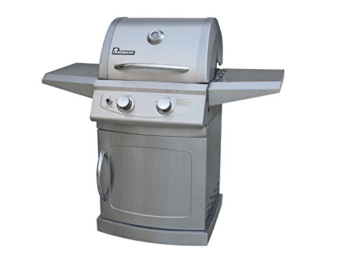 Landmann 42204 Falcon 2 Burner LP Gas Grill with Side Burner