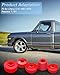 7-101 Body Mount Bushing Kit Fit for Chevy C10 1967-1972, Red