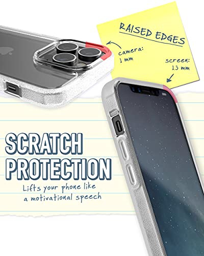 Image of Smartish iPhone 13 Pro Slim Case - Gripmunk - [Lightweight + Protective] Thin Grip Cover - Nothin' to Hide
