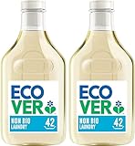 Ecover Concentrated Non Bio Laundry Detergent, Lavender & Sandalwood, 2 x 42 Washes, 2 x 1.5L (Pack of 2)