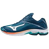 Mizuno Unisex Wave Lightning Z6 Volleyball-Schuh, Legion Blue/White/Firecracker, 46.5 EU