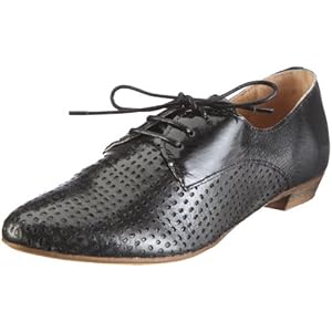 Bronx Dames Herald 37 patent denim lage schoen