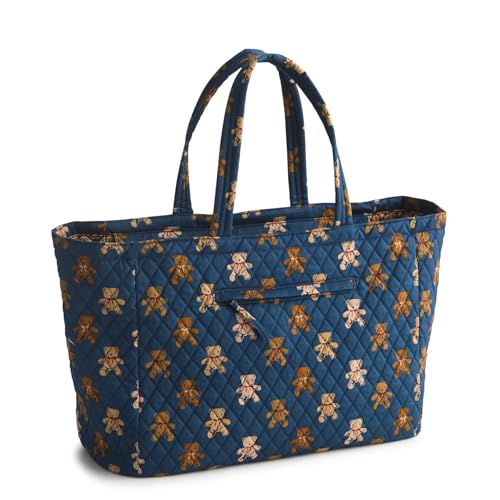 Image of Vera Bradley Women's Premium Cotton Knollton Travel Tote Bag