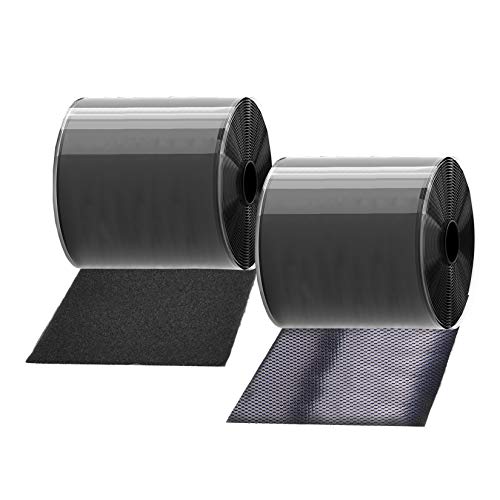 TEUVO Klettband Selbstklebend, 11CM Breit und 2M Lang Schwerlast Klettverschluss für Befestigungs-,...