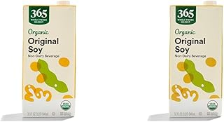 365 by Whole Foods Market, Soy Milk Original Organic, 32 Fl Oz (Pack of 2)