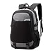 Produktbild Hffan Rucksack Herren Canvas Laptop Rucksack Schulrucksack Studenten Rucksack Jungen Teenager Arbeitsrucksack für Alltag Business Casmpus für Business/Schule/Reisen/Frauen/Männer