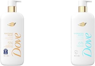 Body Wash Soothing Relief Moisturizes Eczema-Prone Skin 5% Serum 18.5oz + Hydration Boost Drenches Dry Skin 6% Serum 18.5oz