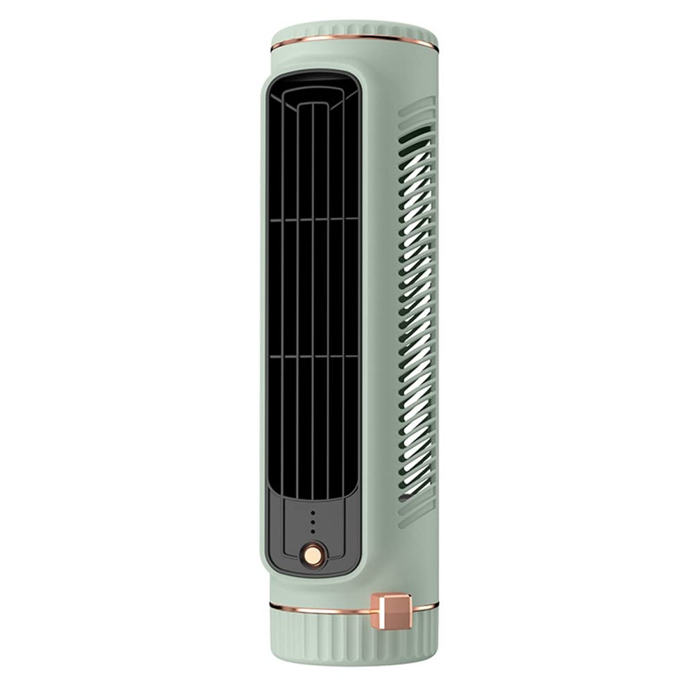 Portable Automatic Remote Air Conditioner USB Personal Air Conditioner Mini Conditioner with 3-Speed Electric Fan Green