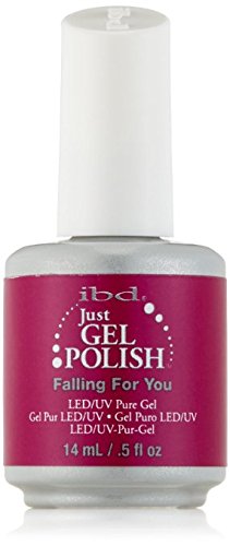 ibd Just Gel Polish #56586 FALLING FOR YOU. Buy any 5 colors get 1 DIAMOND super fast drying Top Coat 0.5 oz FREE