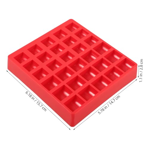 Caja para monedas VILLCASE 2 piezas organizador rojo miniatura 2