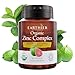 Price comparison product image Organic Zinc Whole Food Supplement Certified by Soil Association - 1 Month Supply - Vegan
