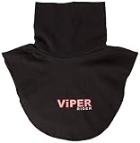 Color: Negro. Ropa de protección Viper Moto, con protección para el pecho y calentador de cuello, de color negro