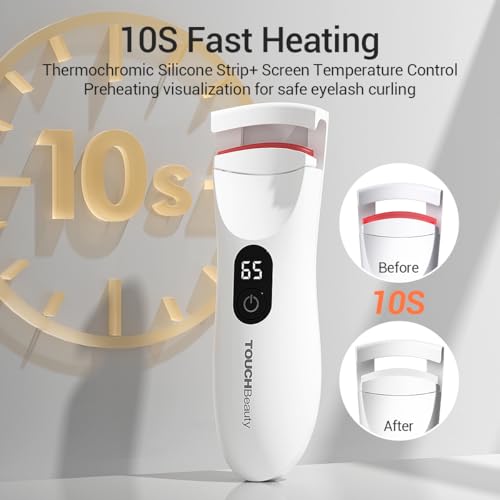 Touchbeauty AG-2316 Heated Eyelash Curler,Rechargeable Electric Eyelash Curler thumb #3