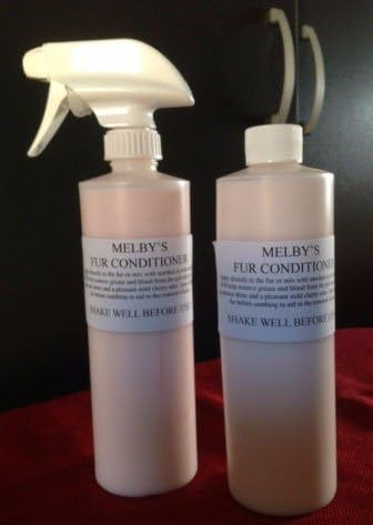Amazon Com Melby Outdoors Fur Conditioner 1 Pints Sports Outdoors