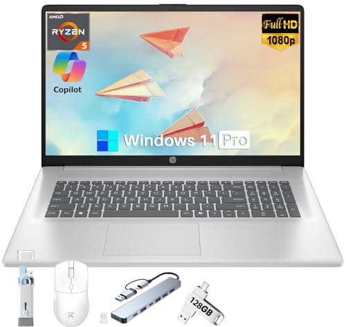 HP 17.3-inch Ryzen 5 Laptop