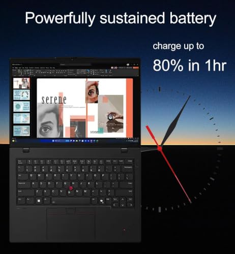 Image of Lenovo ThinkPad L14 Gen 5 Business AI PC Laptop (14 inch FHD+ Touchscreen, Intel 12-Core Ultra 5 135U (> i7-1355U), 32GB DDR5, 1TB SSD), Backlit, Fingerprint, IR Webcam, Thunderbolt 4, IST HUB, Win 11 Pro
