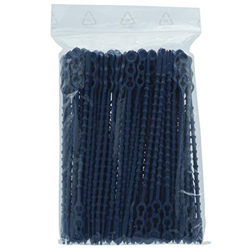 Limpiado Flash Binder tiritas clavado Alimentos HACCP IFS, Azul, 100 unidades