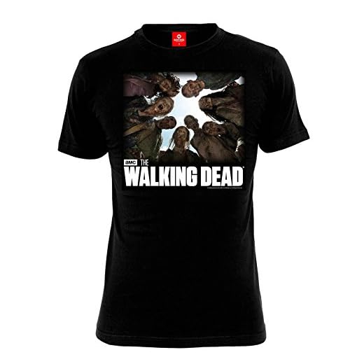 The Walking Dead Walkers Camiseta Negro S