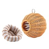 Sa structure tissée respirante, avec des crochets antirouille pour une installation facile en extérieur comme les terrasses ou les balcons