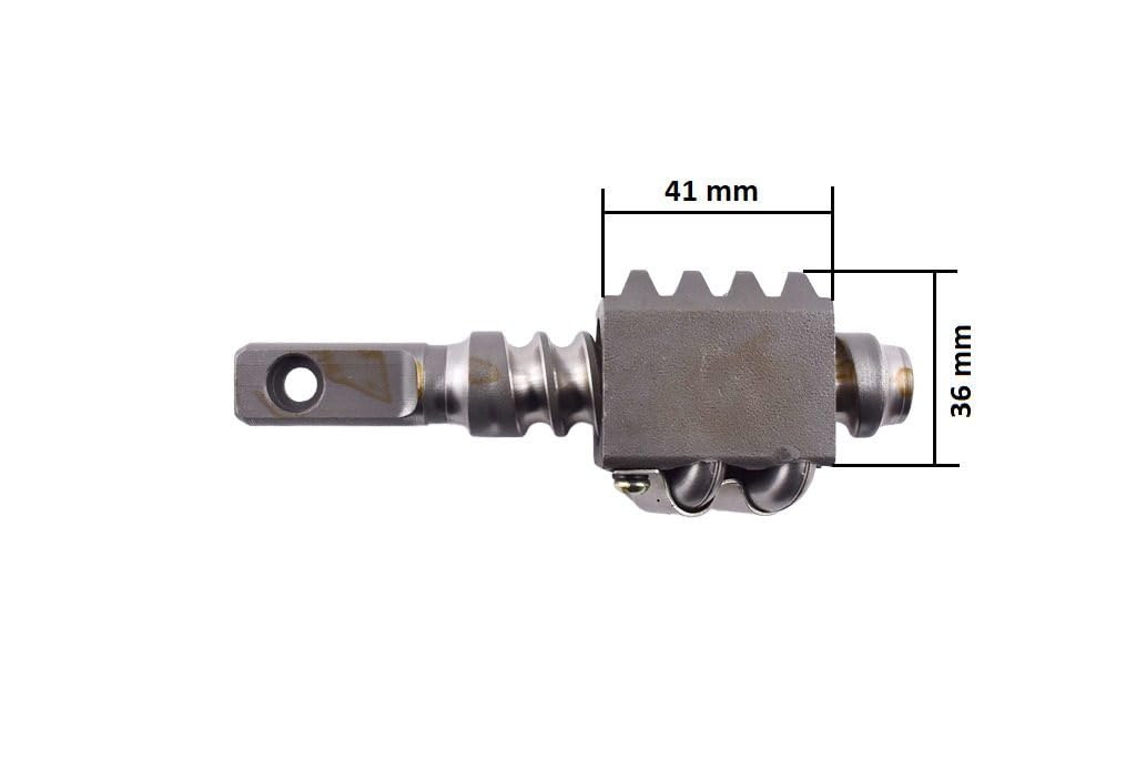 Vite senza fine - albero di sterzo Yanmar F14 - F16 - F175