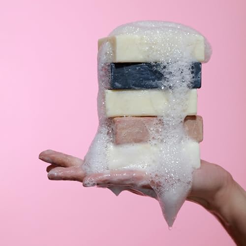 Image of Dr. Natural Black Bar Soap - Gentle Moisturizing Soap Bar - Anti Acne and Blemishes - Moisturizing, Pore Cleanser - Natural African Body Wash - 2 pcs