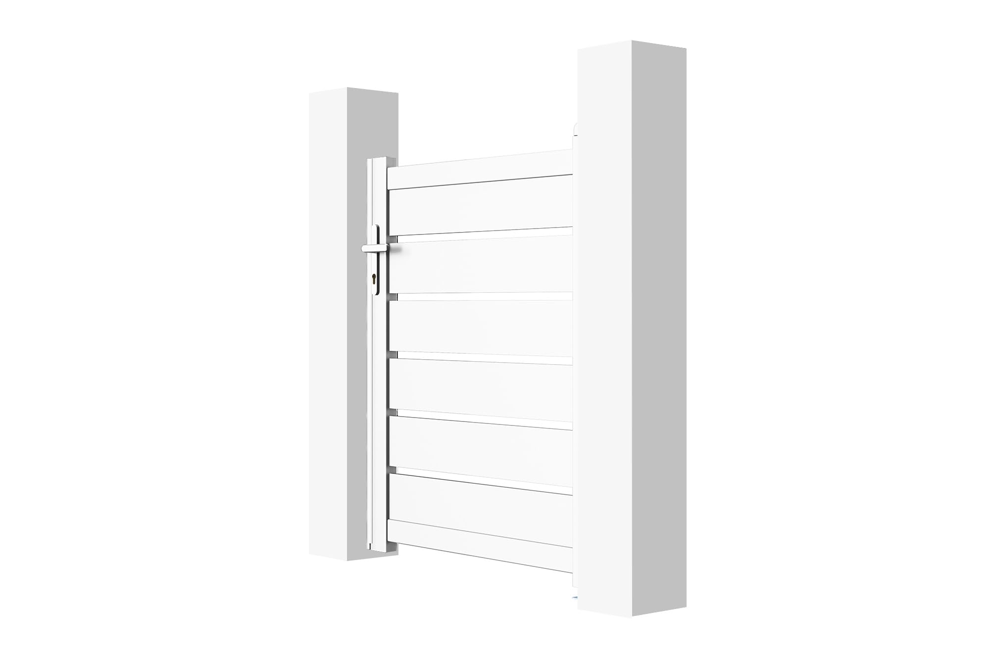 Casanoov Puerta peatonal blanco VOGEL 100P120