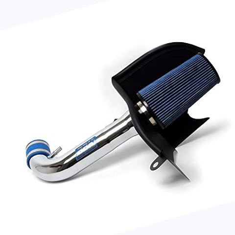 BBK 1737 Cold Air Intake System - Power Plus Series Performance Kit for Ford Mustang 4.0L V6 Chrome Finish Cover