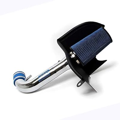 BBK 1737 Cold Air Intake System - Power Plus Series Performance Kit for Ford Mustang 4.0L V6 Chrome Finish