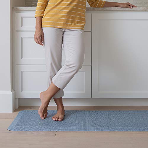 Gelpro Designer Comfort Ergo-Foam Anti-Fatigue Kitchen Floor Mat, 20"X48", Tweed Hydrangea #TOP6