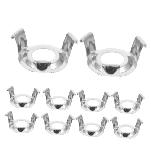 STOBAZA 10 piezas de soportes antiobstrucción para ollas a presión, repuestos para ollas a presión, válvulas y accesorios, piezas metálicas antiobstrucción miniatura 1