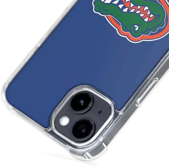 Skinit Phone Case Compatible with MagSafe iPhone 14 - Officially Licensed University of Florida Gators Mascot Blue Design