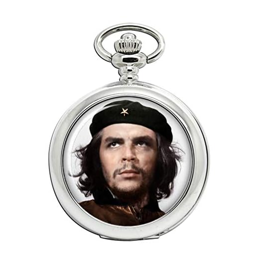 Che Guevara Full Hunter reloj de bolsillo