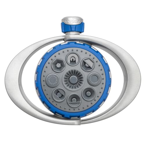 Orbit-Metal-8-Pattern-Turret-Sprinkler-Weighted-Base-28252 Orbit Metal 8-Pattern Turret Sprinkler, Weighted Base - 28252 - Image 1