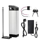 48V 10.4Ah Large Capacity: The upgraded 48V 10.4Ah Battery for Electric Bicycle is branded, which is more durable and has a longer cycling life than ordinary batteries. The single-charge range can reach 35-125 kilometers with PAS sensor (depend on ri...