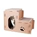 Vencer Recyclable Cardboard Cat House Scratcher(DIY Assembled),VSP-009