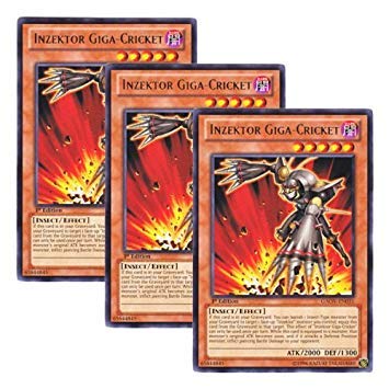 Amazon.co.jp: ☆ 3枚セット ☆遊戯王 英語版 GAOV-EN031 Inzektor