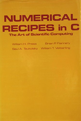 Numerical Recipes in C: The Art of Scientific C... B000P6EEEC Book Cover