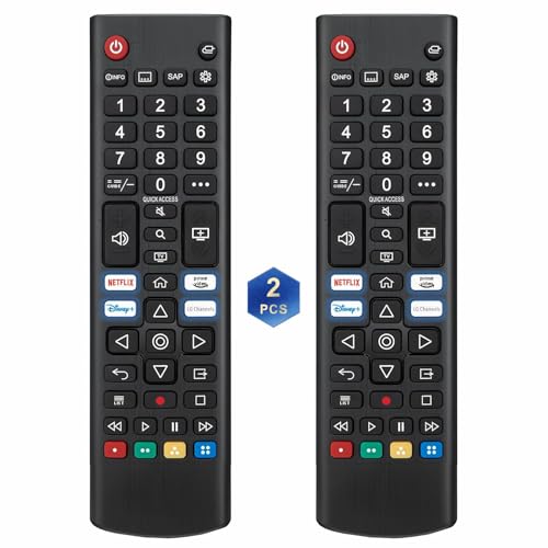 Replacement for LG Remote (Pack of 2), Universal Remote Control remoto lg smart tv Original 2025-2005 Magic, Webos TVs, LCD, OLED. 1 Year Warranty
