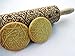 IRISH CLOVER KNOT Embossing Rolling Pin. Dough Roller with Shamrock Pattern for Homemade Cookies and Pottery by Algis Crafts