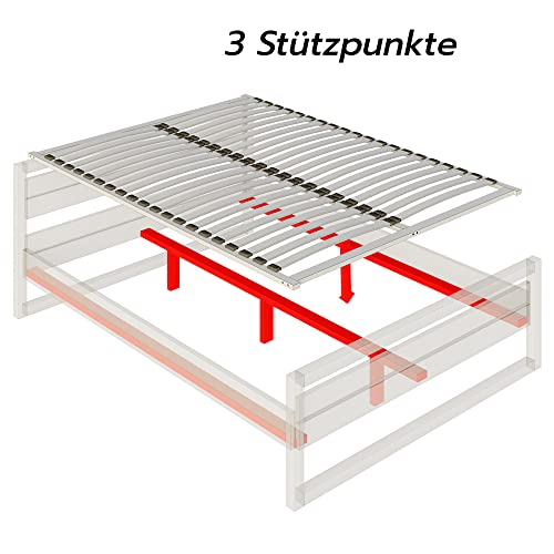 Lattenrost 160×200 cm Woodram Basic-Frame Dual