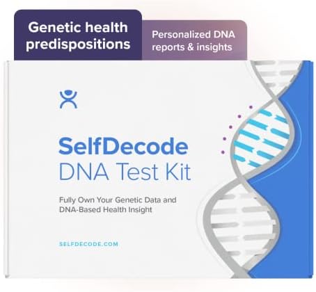 SelfDecode Health DNA Test Kit | Genetic Testing Kit for Health Insights & Personalized Results (Wellness Reports, Genetic Predispositions + Traits)